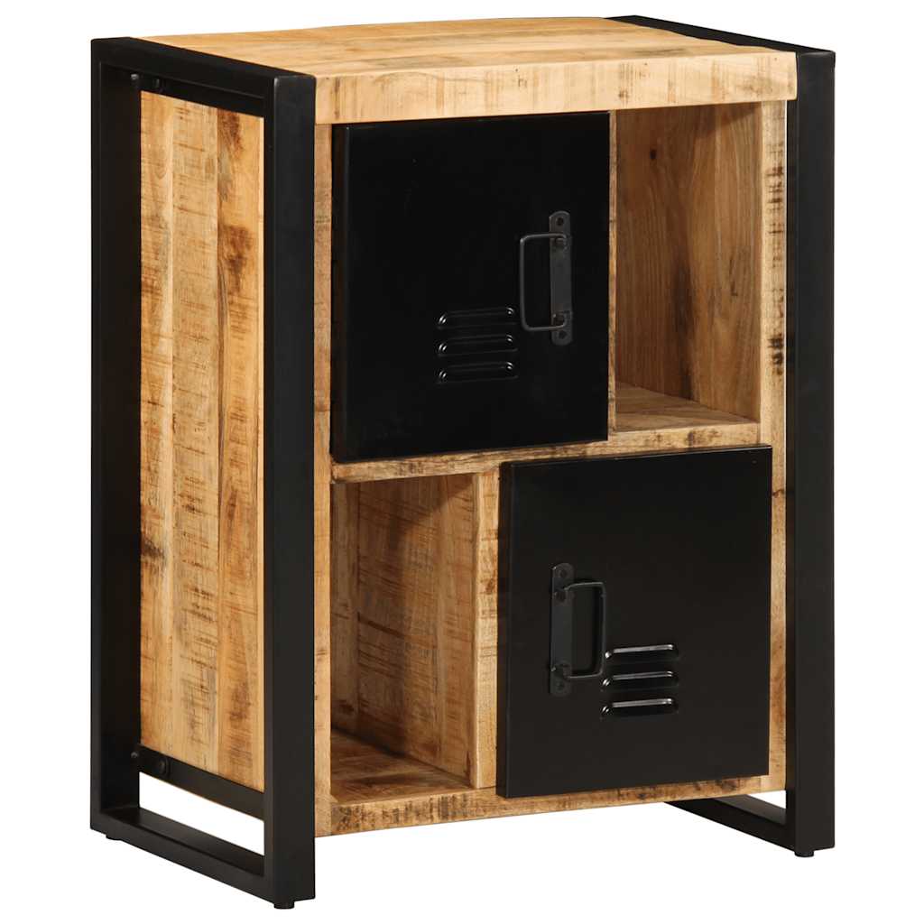 Skänk 55X35X70 Cm Massivt Grovt Mangoträ