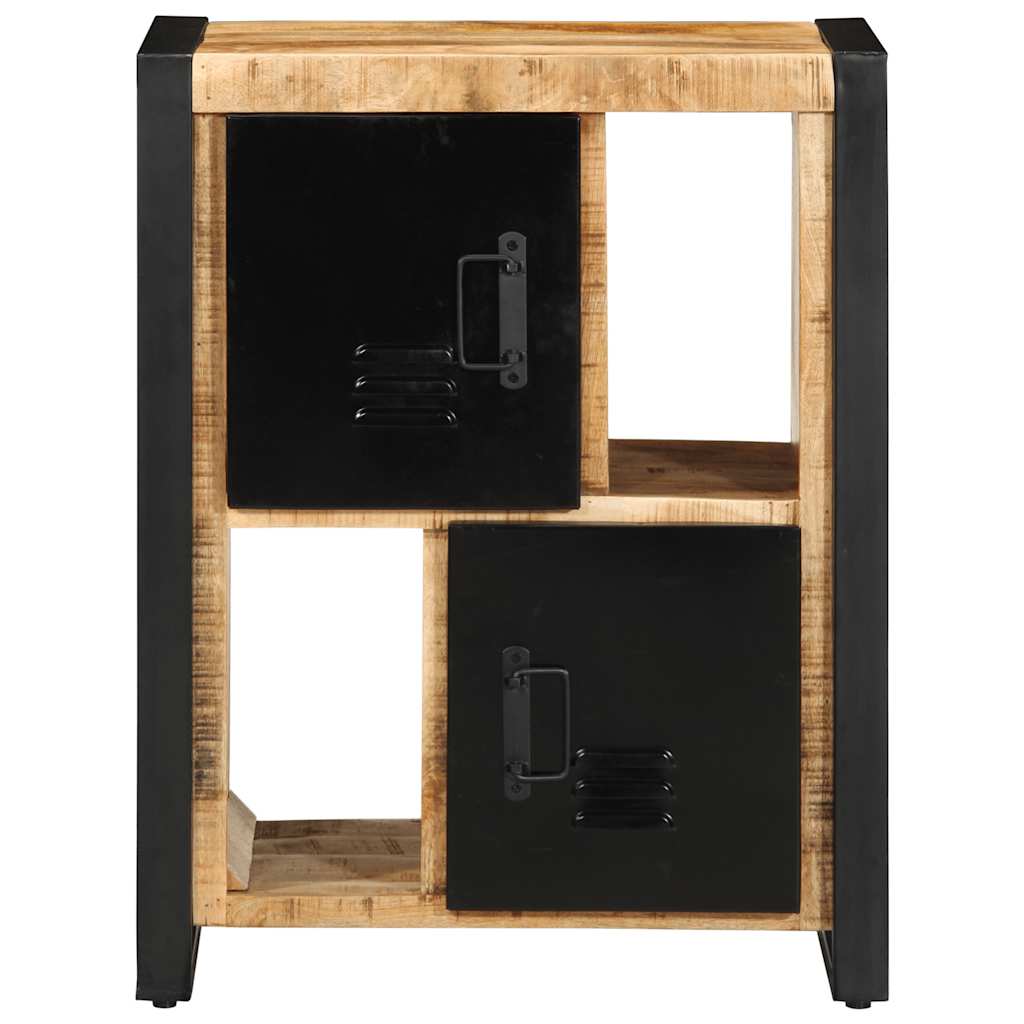 Skänk 55X35X70 Cm Massivt Grovt Mangoträ