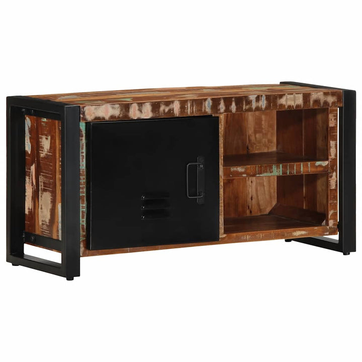 Tv-Bänk 80X30X40 Cm Massivt Trä Återvunnet