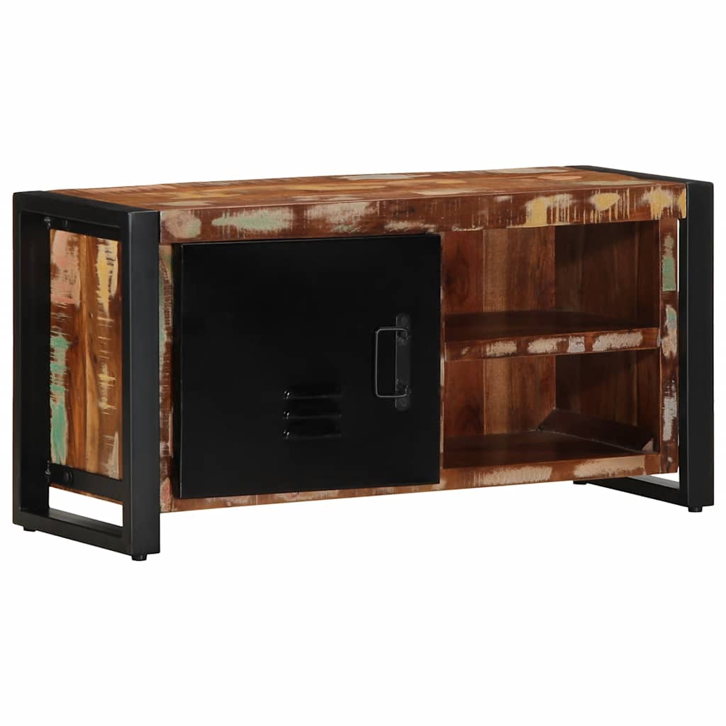 Tv-Bänk 80X30X40 Cm Massivt Trä Återvunnet