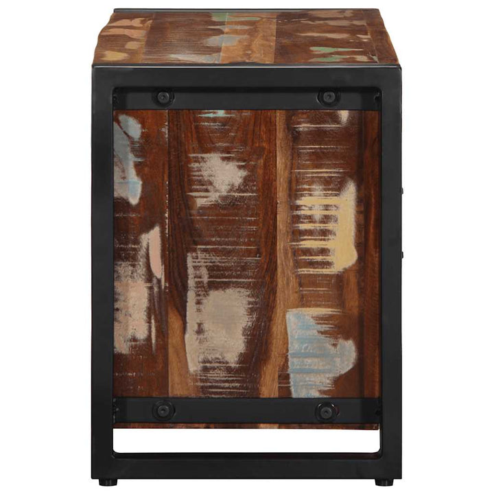 Tv-Bänk 80X30X40 Cm Massivt Trä Återvunnet