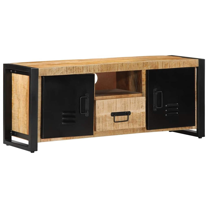 Tv-Bänk 100X30X40 Cm Massivt Trä Återvunnet