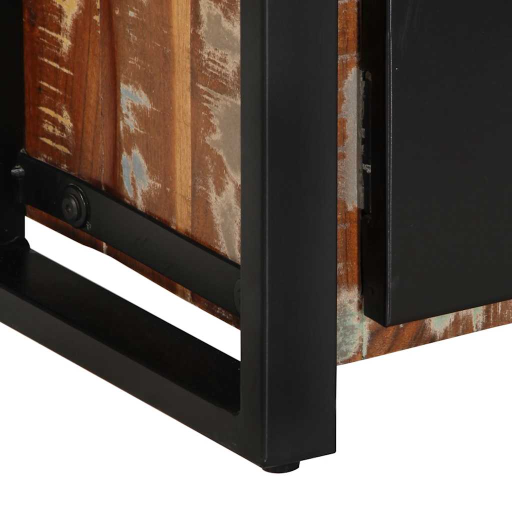 Tv-Bänk 100X30X40 Cm Massivt Trä Återvunnet