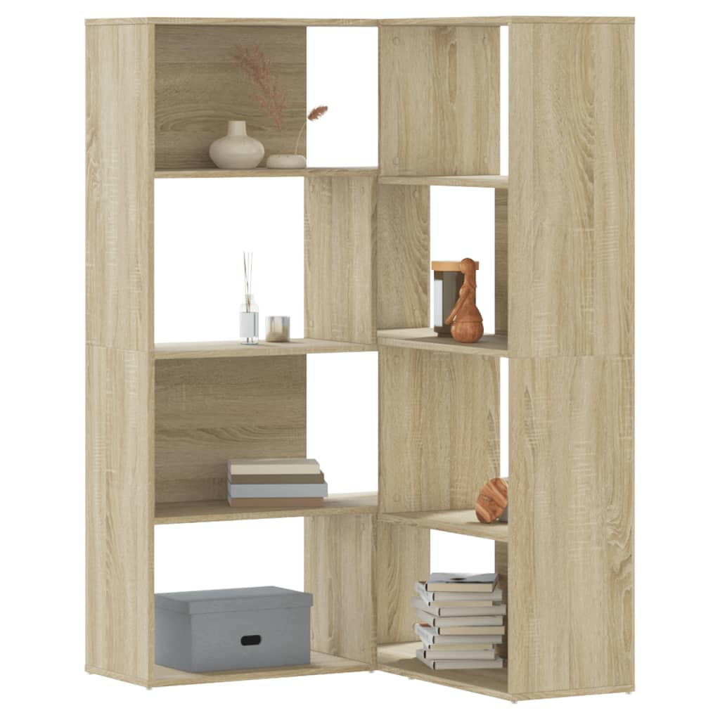 Bokhylla Hörn 4 Hyllplan 85X85X140 Cm