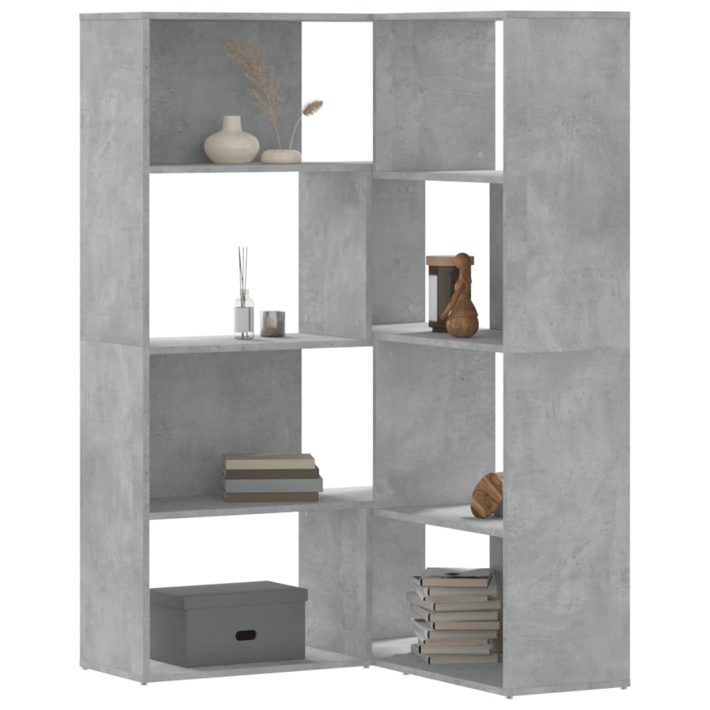 Bokhylla Hörn 4 Hyllplan 85X85X140 Cm