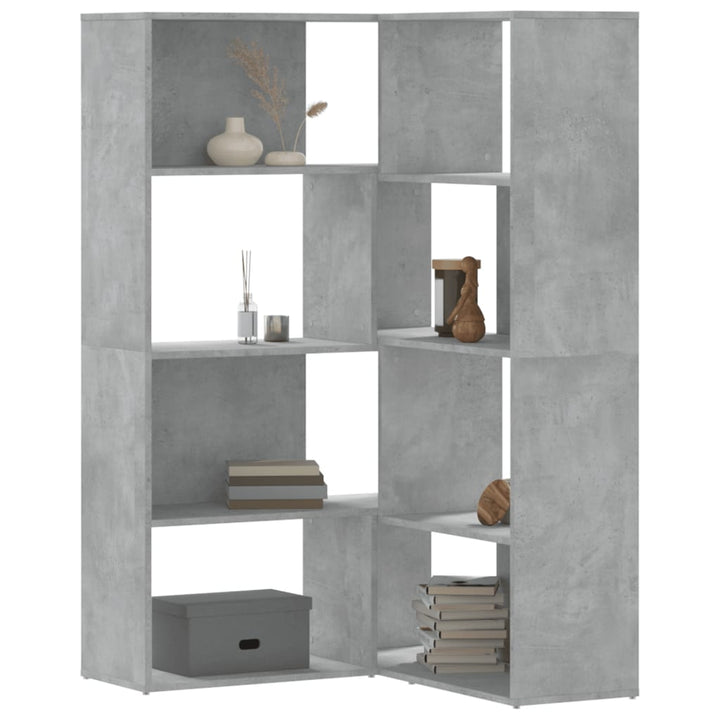 Bokhylla Hörn 4 Hyllplan 85X85X140 Cm