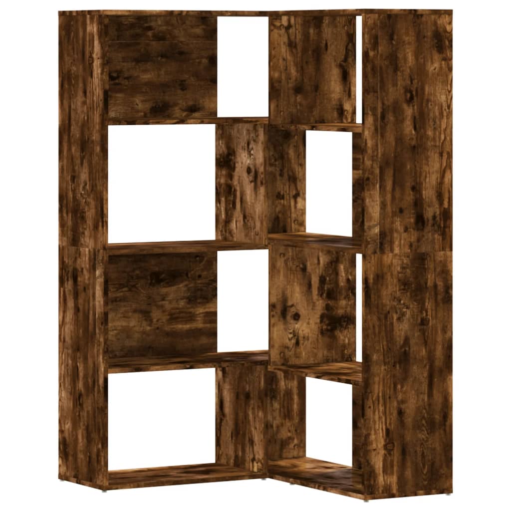 Bokhylla Hörn 4 Hyllplan 85X85X140 Cm