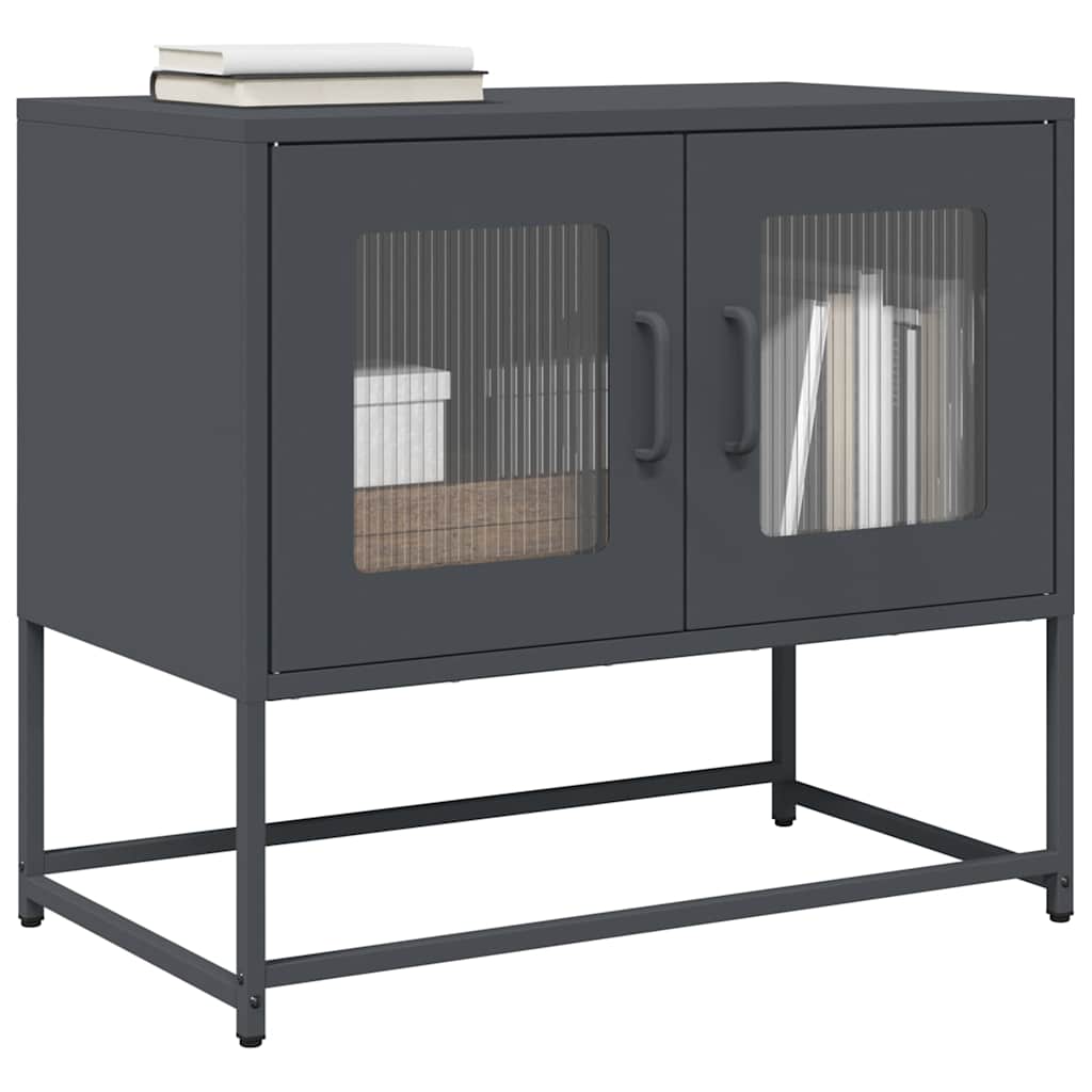 Tv-Bänk 100,5X39X60,5 Cm Kallvalsat Stål