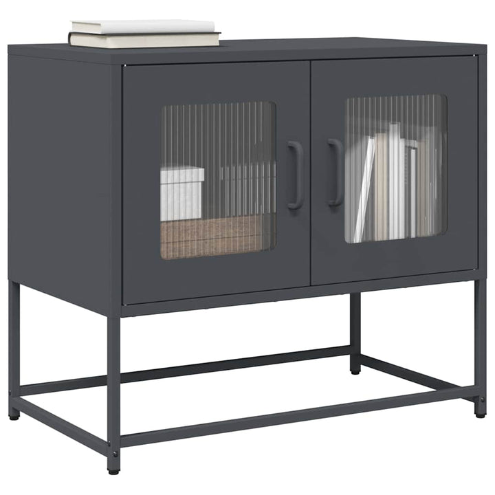Tv-Bänk 100,5X39X60,5 Cm Kallvalsat Stål