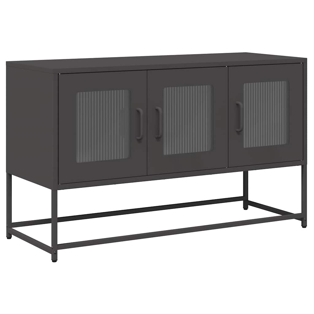 Tv-Bänk 100,5X39X60,5 Cm Kallvalsat Stål