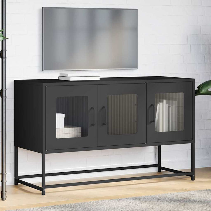 Tv-Bänk 100,5X39X60,5 Cm Kallvalsat Stål