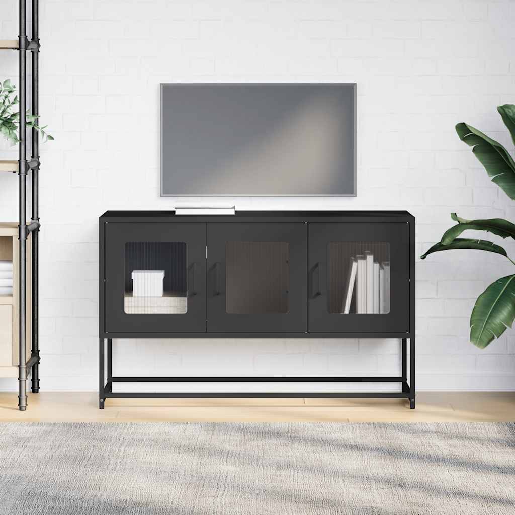 Tv-Bänk 100,5X39X60,5 Cm Kallvalsat Stål