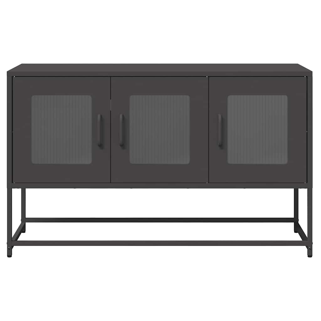 Tv-Bänk 100,5X39X60,5 Cm Kallvalsat Stål