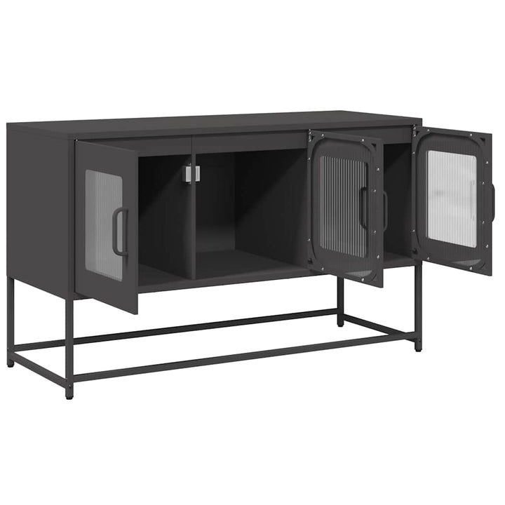 Tv-Bänk 100,5X39X60,5 Cm Kallvalsat Stål