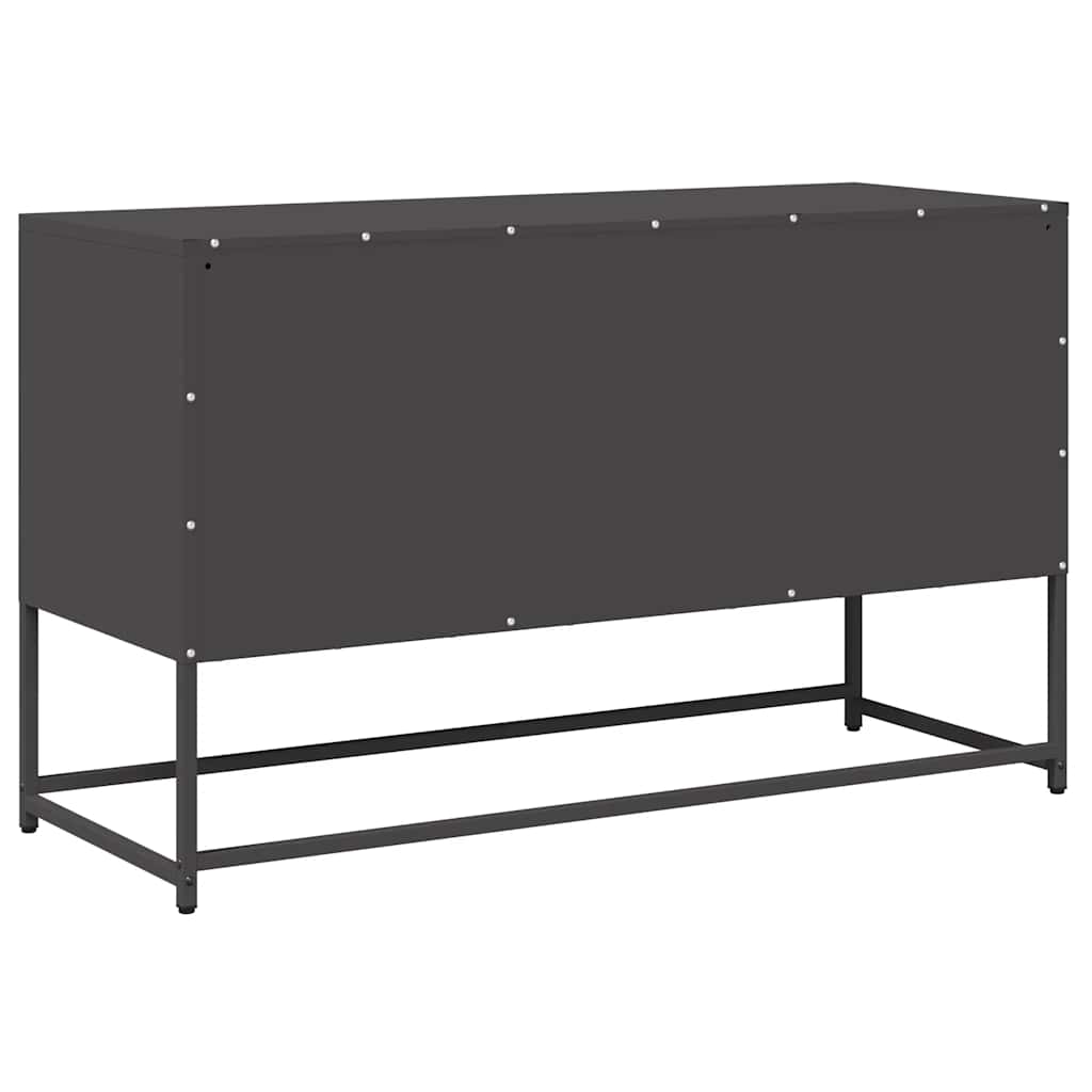 Tv-Bänk 100,5X39X60,5 Cm Kallvalsat Stål