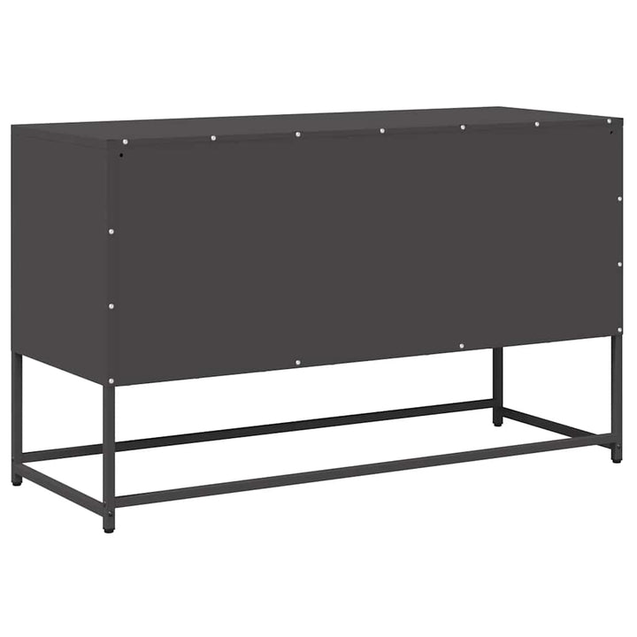 Tv-Bänk 100,5X39X60,5 Cm Kallvalsat Stål