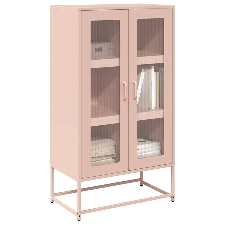 Highboard 68X39X123 Cm Stål