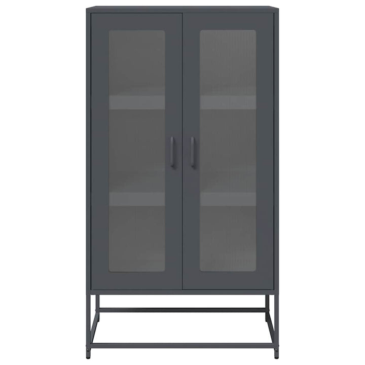 Highboard 68X39X123 Cm Stål