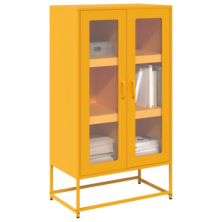 Highboard 68X39X123 Cm Stål