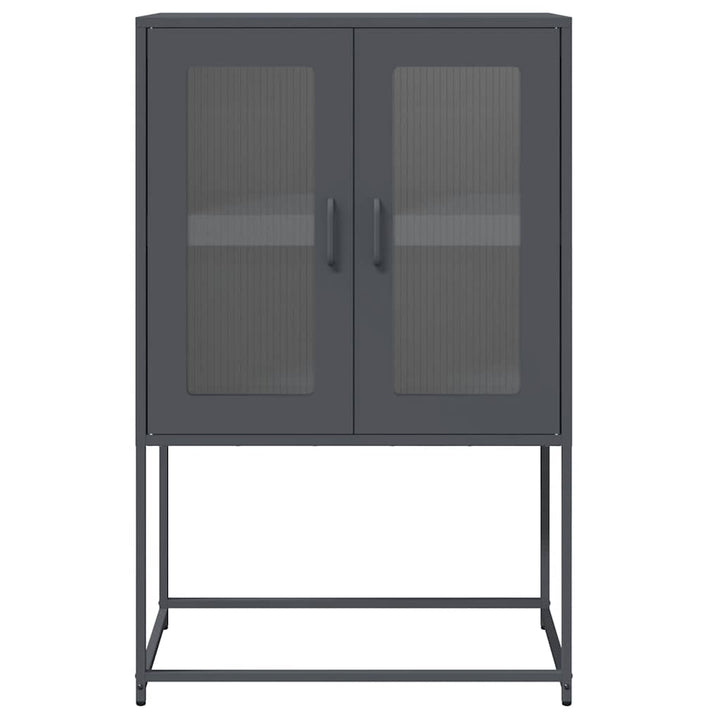 Highboard 68X39X107 Cm Stål