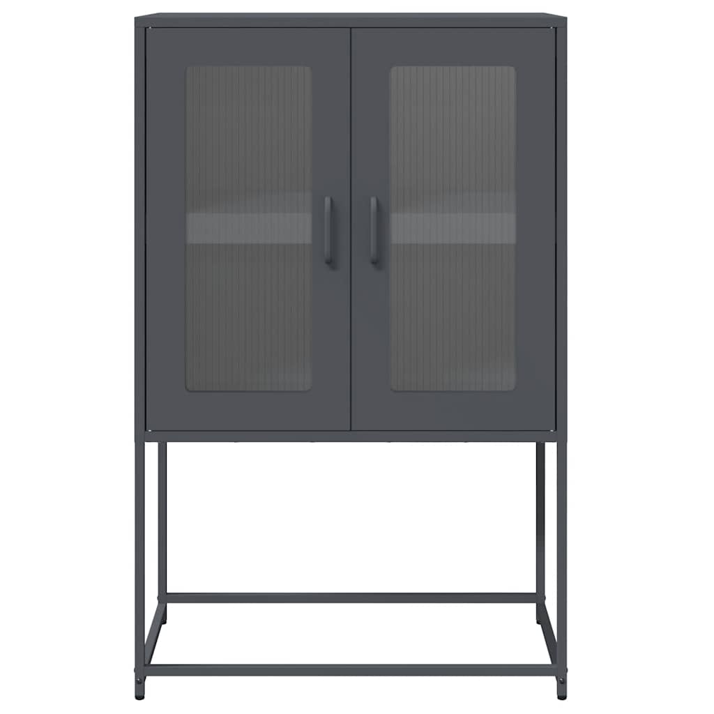 Highboard 68X39X107 Cm Stål