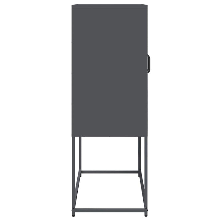 Highboard 68X39X107 Cm Stål
