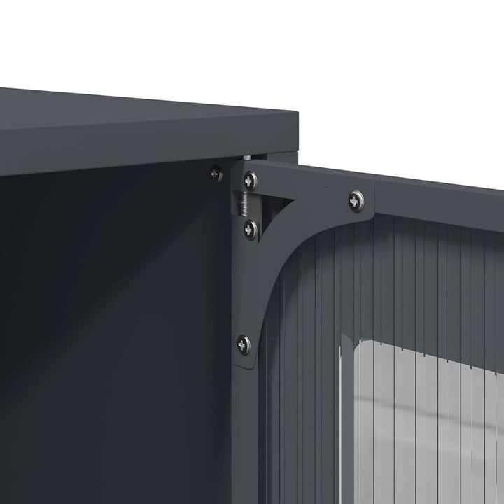 Highboard 68X39X107 Cm Stål