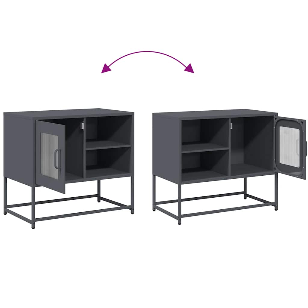 Tv-Skåp 68X39X60,5 Cm Stål