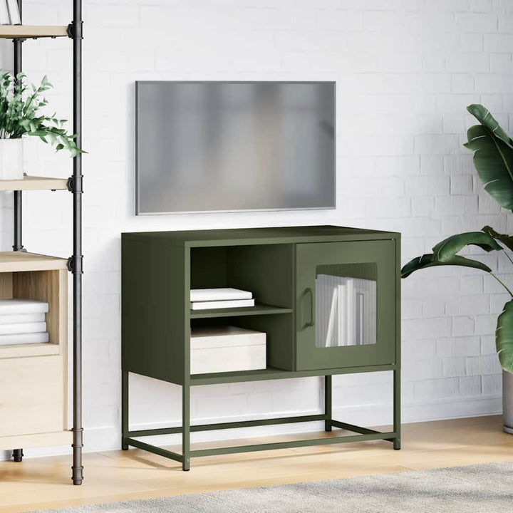 Tv-Skåp 68X39X60,5 Cm Stål
