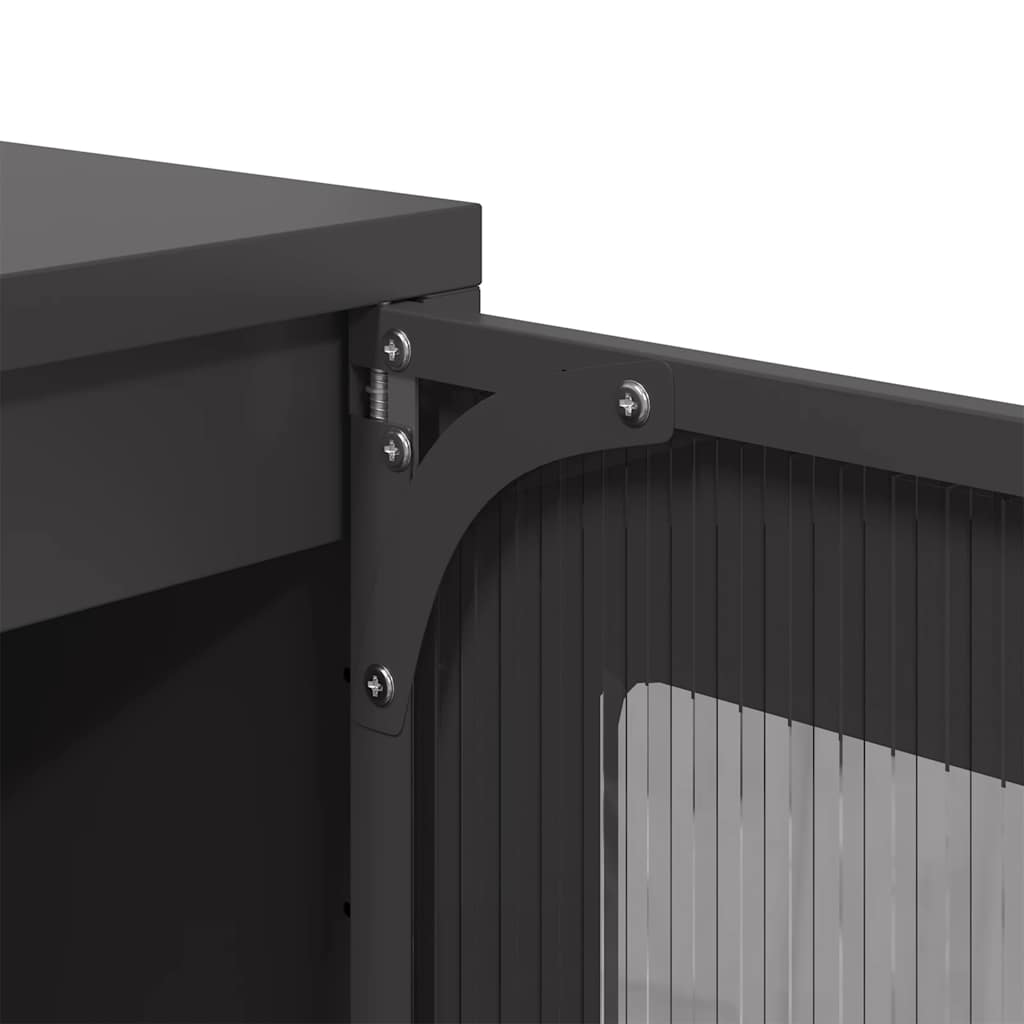 Highboard 36X39X123 Cm Kallvalsat Stål