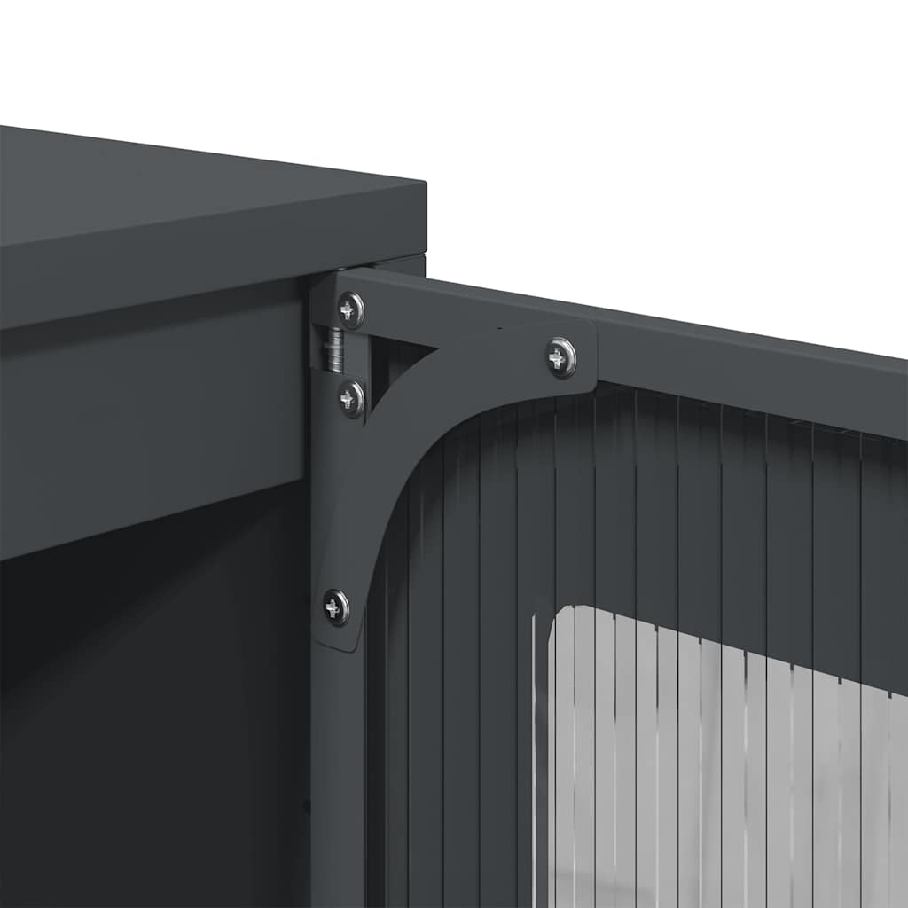 Highboard 36X39X123 Cm Kallvalsat Stål