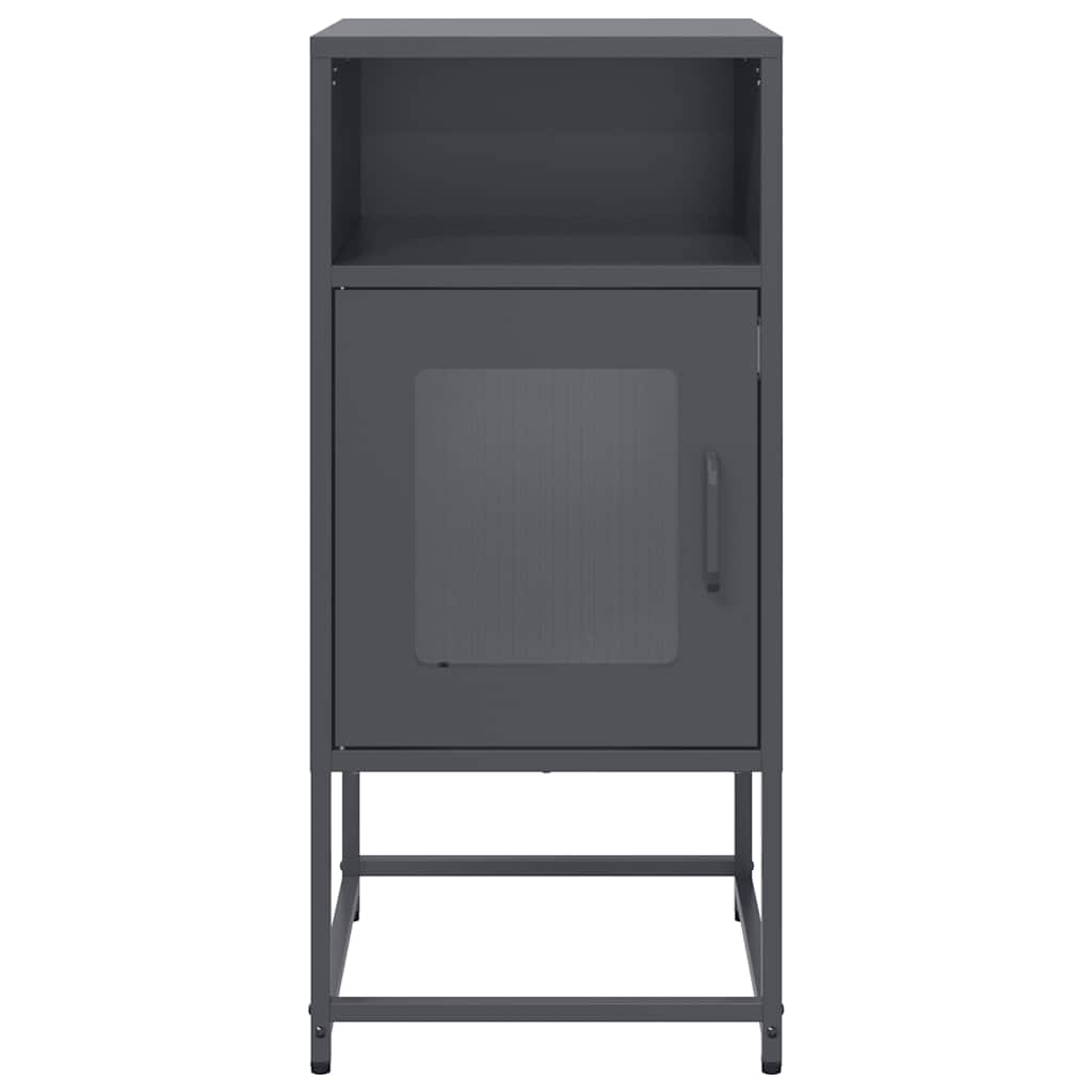 Sängbord 36X39X78 Cm Kallvalsat Stål