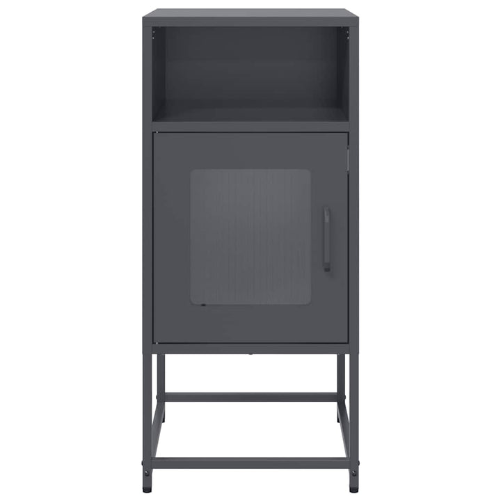 Sängbord 36X39X78 Cm Kallvalsat Stål