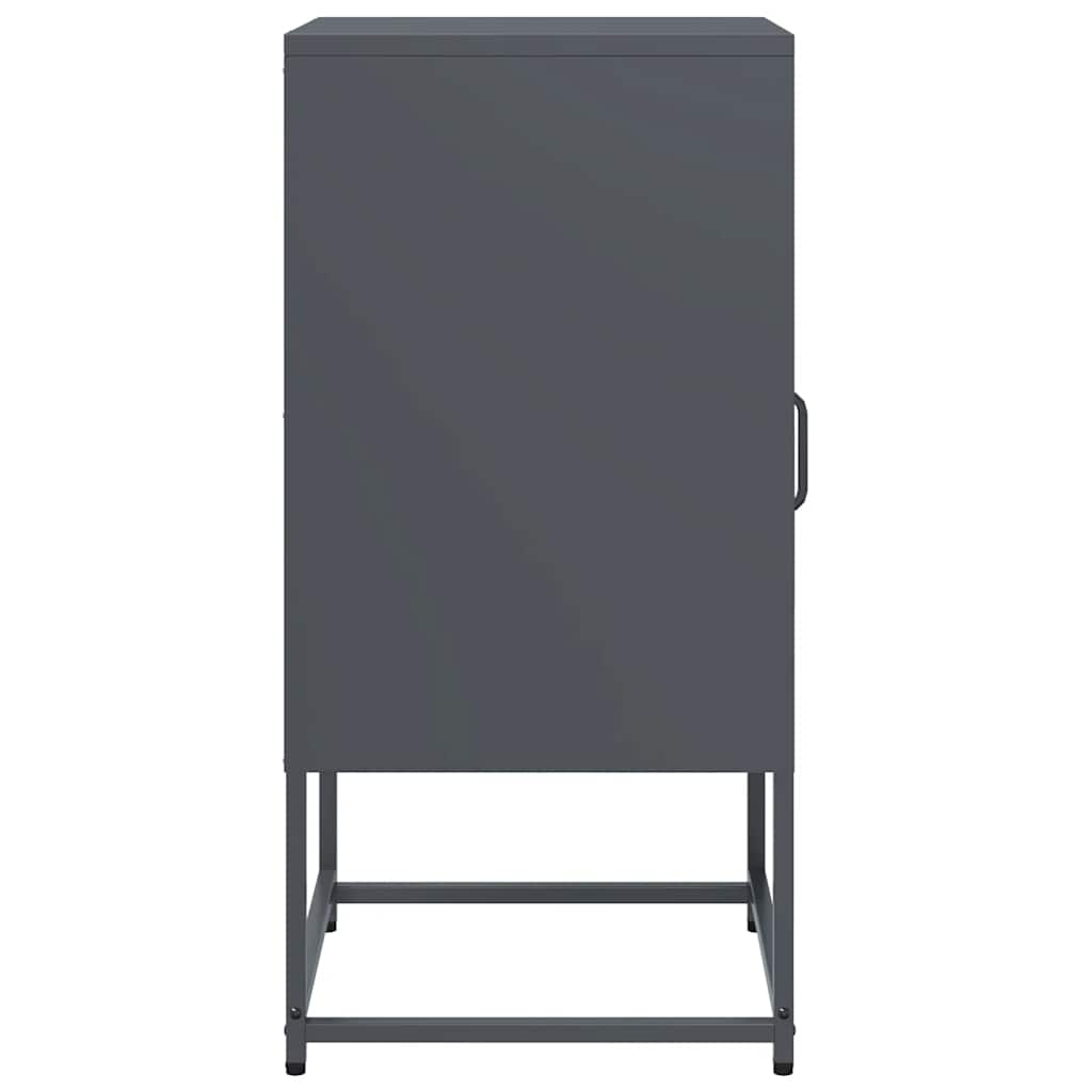 Sängbord 36X39X78 Cm Kallvalsat Stål