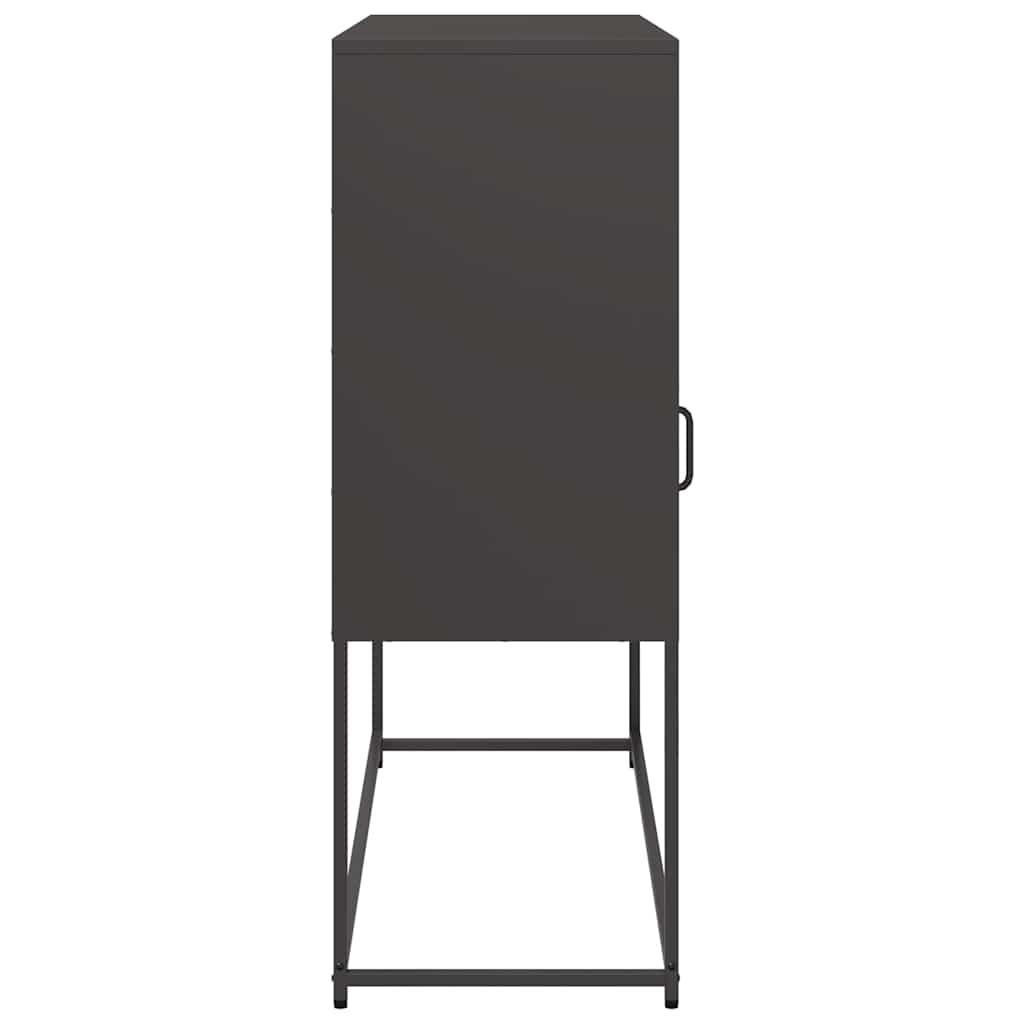 Sidoskåp 100,5X39X107 Cm Kallvalsat Stål