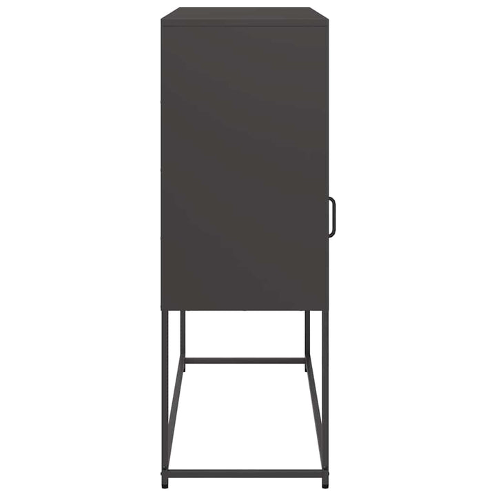 Sidoskåp 100,5X39X107 Cm Kallvalsat Stål