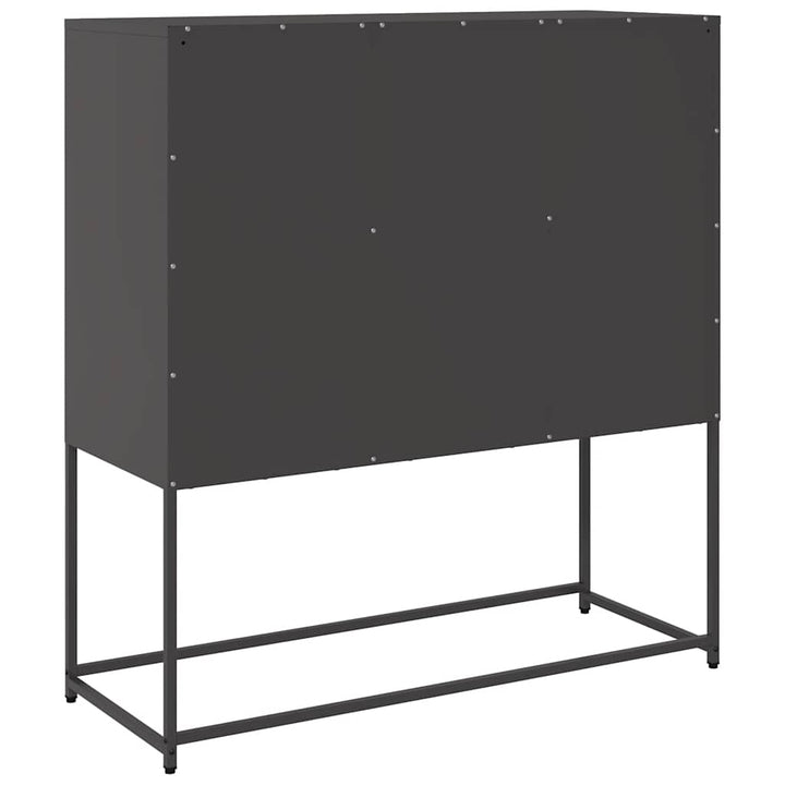 Sidoskåp 100,5X39X107 Cm Kallvalsat Stål