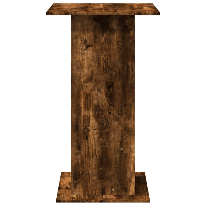 Barbord Med Förvaring 60X60X102 Cm Konstruerat Trä