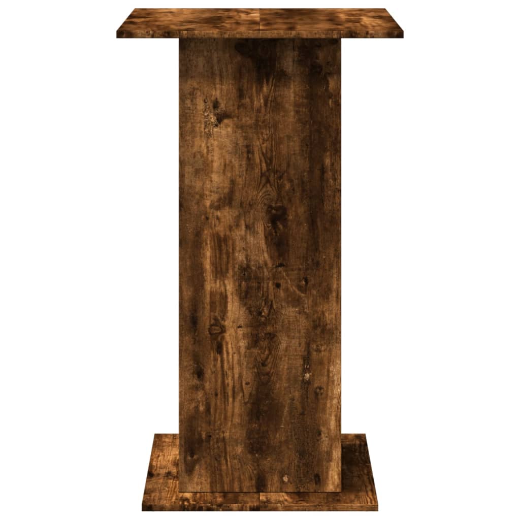 Barbord Med Förvaring 60X60X102 Cm Konstruerat Trä