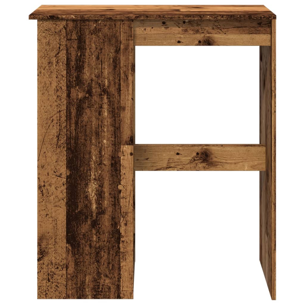 Barbord Med Hyllor Åldrat Trä 90X47,5X103,5 Cm Konstruerat Trä