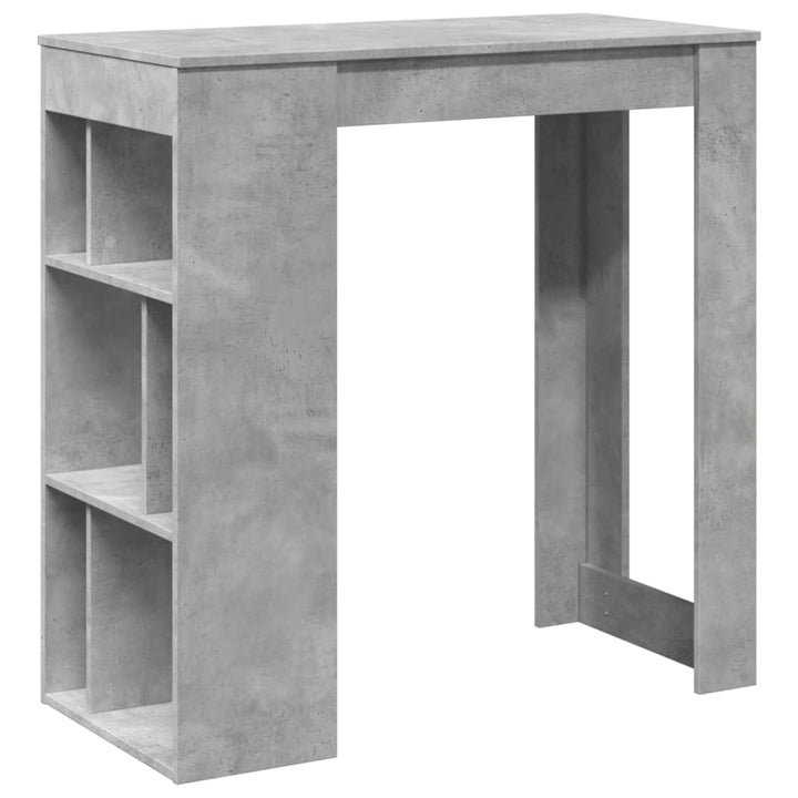 Barbord Med Ställ 102X50X103,5 Cm Konstruerat Trä
