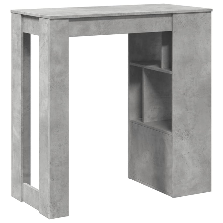 Barbord Med Ställ 102X50X103,5 Cm Konstruerat Trä