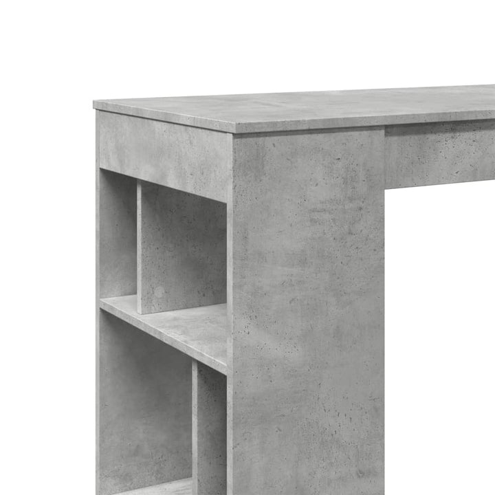 Barbord Med Ställ 102X50X103,5 Cm Konstruerat Trä