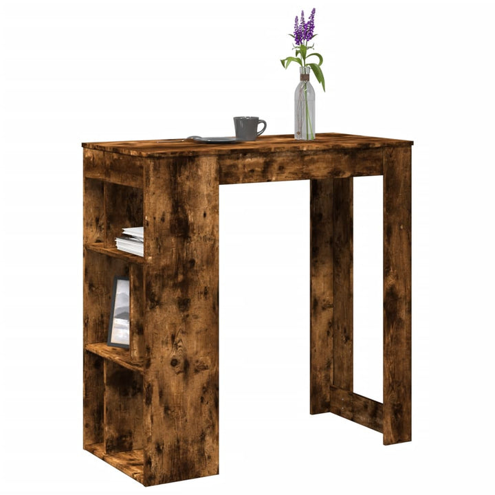 Barbord Med Ställ 102X50X103,5 Cm Konstruerat Trä
