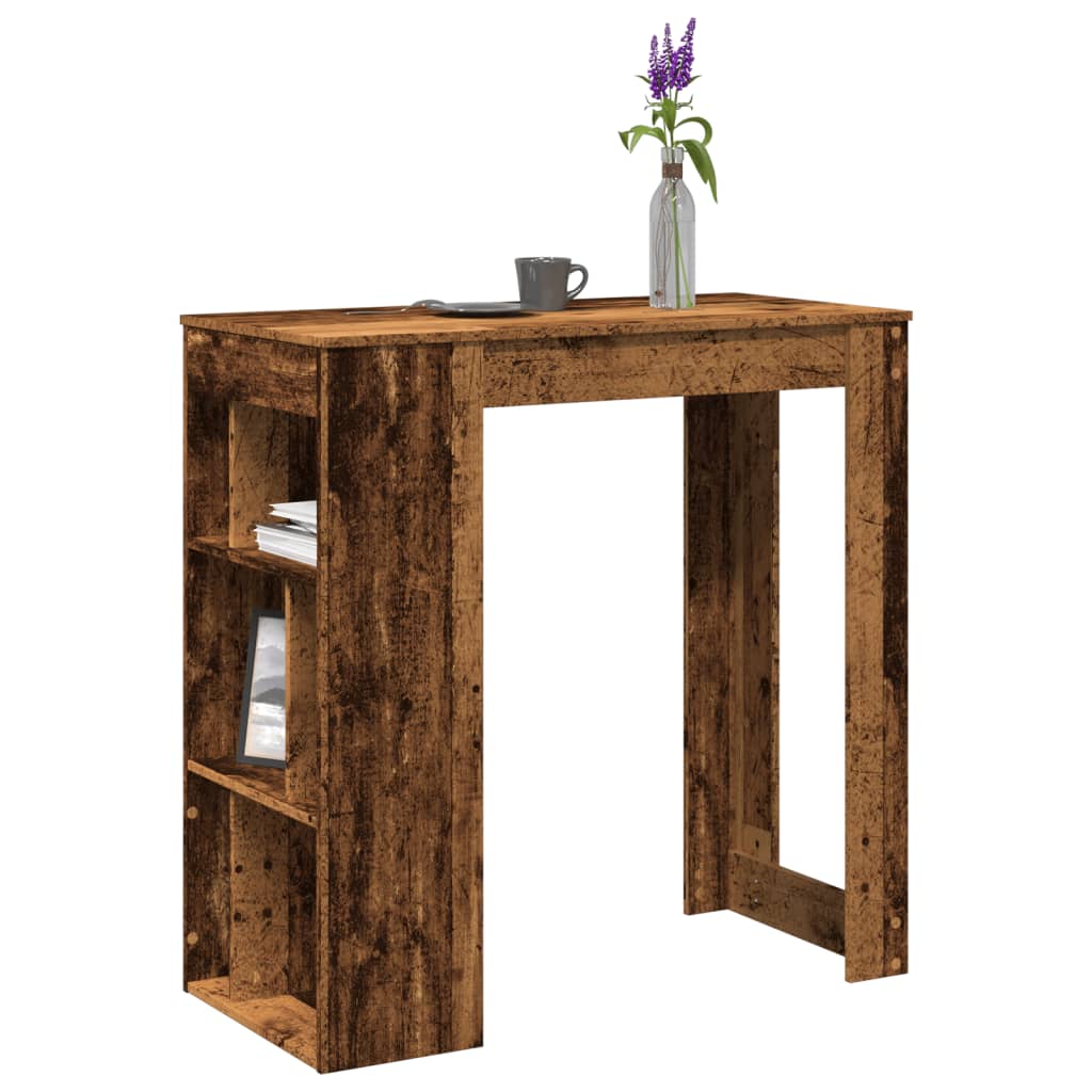 Barbord Med Ställ 102X50X103,5 Cm Konstruerat Trä