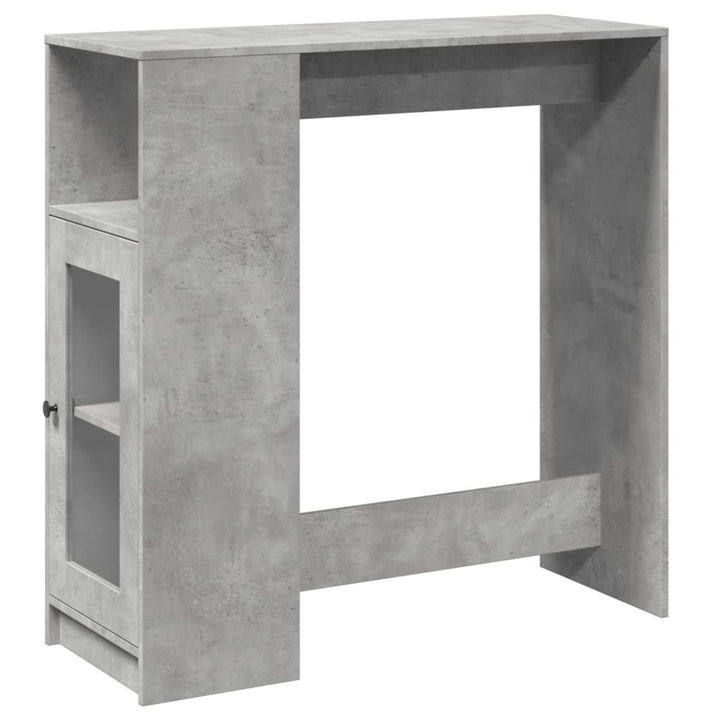 Barbord Med Ställ 101X40X103,5 Cm Konstruerat Trä