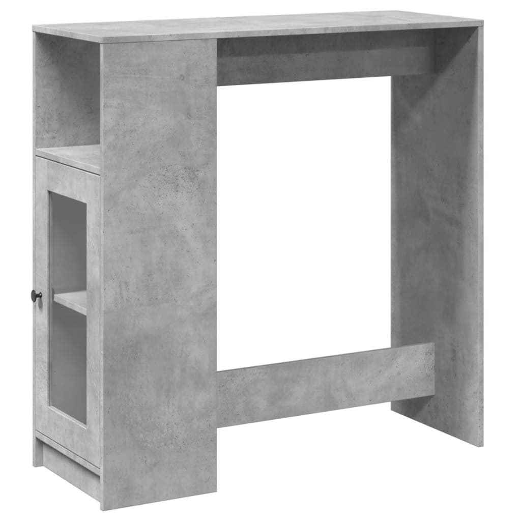 Barbord Med Ställ 101X40X103,5 Cm Konstruerat Trä