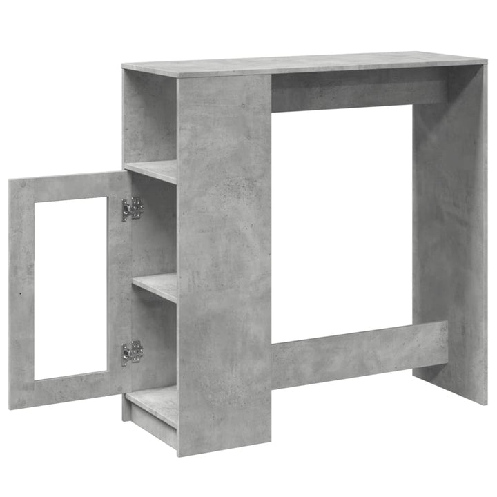 Barbord Med Ställ 101X40X103,5 Cm Konstruerat Trä