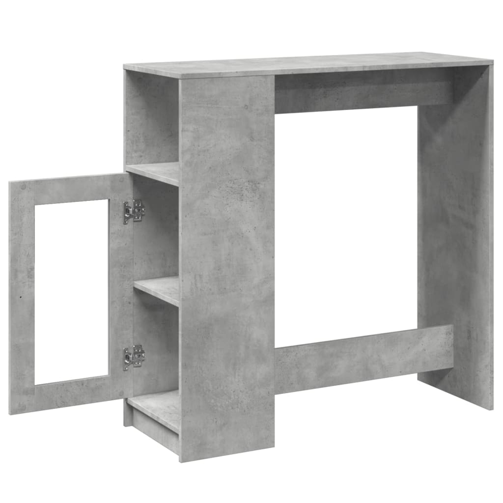 Barbord Med Ställ 101X40X103,5 Cm Konstruerat Trä