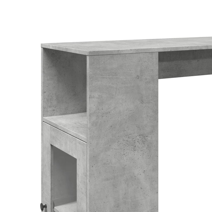 Barbord Med Ställ 101X40X103,5 Cm Konstruerat Trä